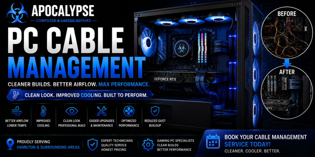 PC Cable Management Hamilton 