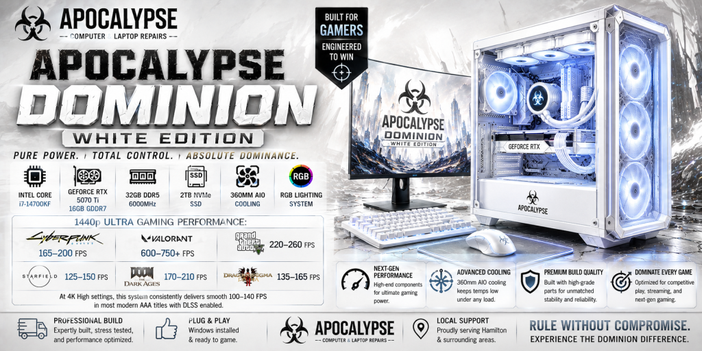 Apocalypse Dominion White Edition Hamilton