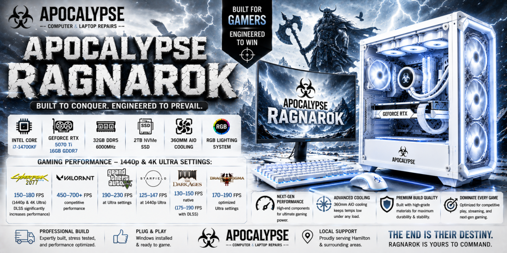 Apocalypse Ragnarok Gaming PC Hamilton