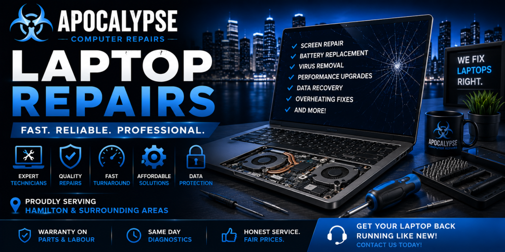 Laptop Repairs Hamilton