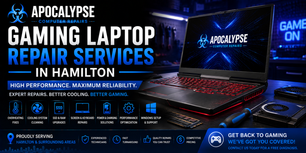 Gaming Laptop Repair Hamilton