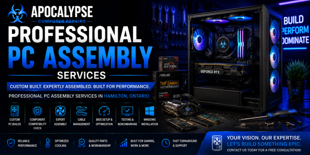 Professional PC Assembly Hamilton