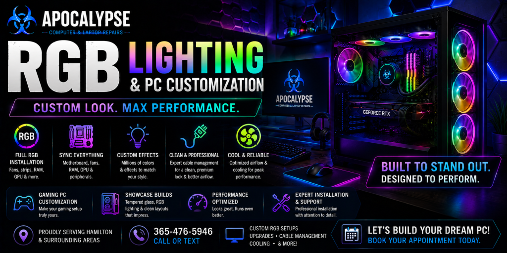 RGB PC Setup Hamilton